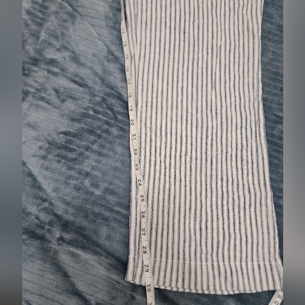 Womens Pinstriped Laundry By Shelli Segal Wide Leg Pants! - Picture 8 of 9